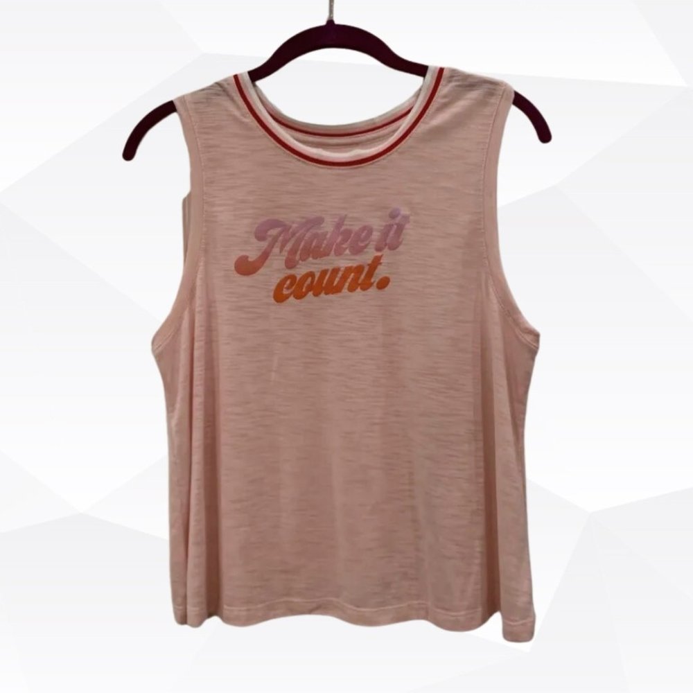 Old Navy Pink Crop Tank Size Small